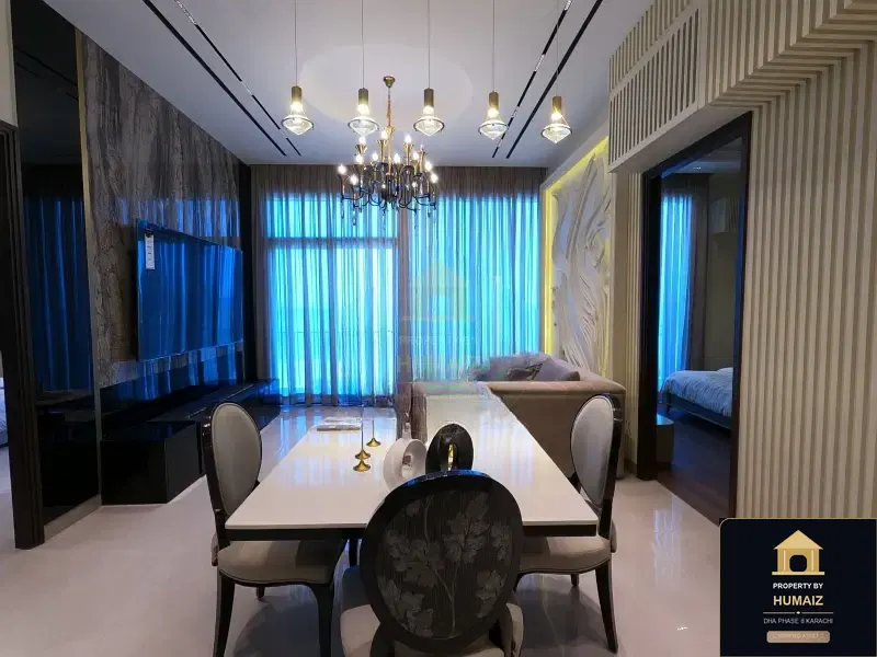 1-Bed Luxury Penthouse (Sea Facing, 1 Bath, Suite 1) at HMR Waterfront For Sale in DHA Phase 8 Karachi — Photograph 12