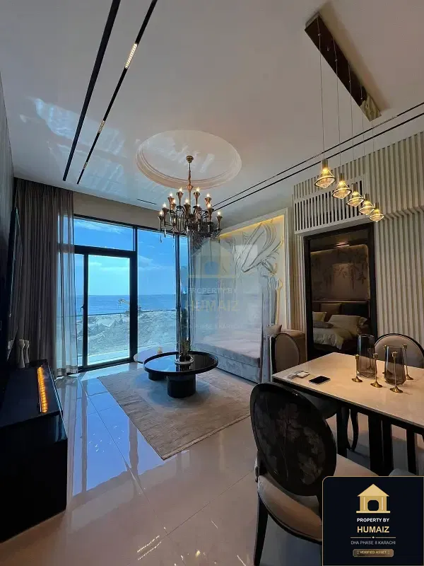 1-Bedroom Luxury Apartment (Sea Facing, 2 Bath, Suite 2) in DHA Phase 8 For Sale in DHA Phase 8 Karachi — Photograph 2