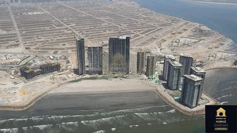 1-Bedroom Luxury Apartment (Sea Facing, 2 Bath, Suite 6) at Panorama For Sale in DHA Phase 8 Karachi — Property by Humaiz Architectural Asset