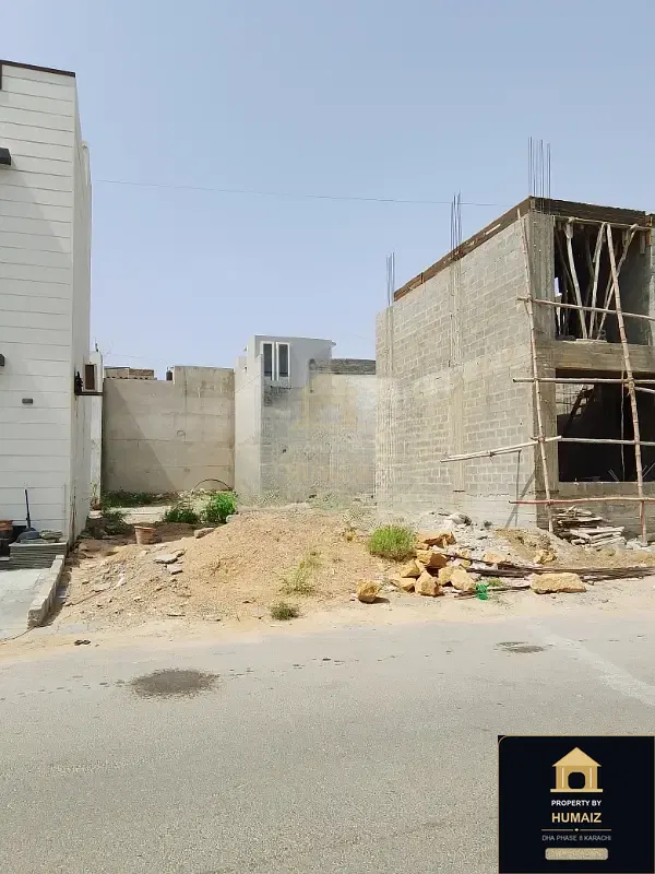 100 Sq. Yd. Residential Plot (Parcel 4) in Khayaban-e-Iqbal For Sale in DHA Phase 8 Karachi — Property by Humaiz Architectural Asset