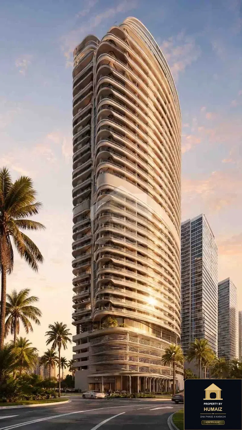 2-Bedroom Luxury Apartment (Sea Facing, 3 Bath, Suite 1) at Tower B For Sale in DHA Phase 8 Karachi — Photograph 2