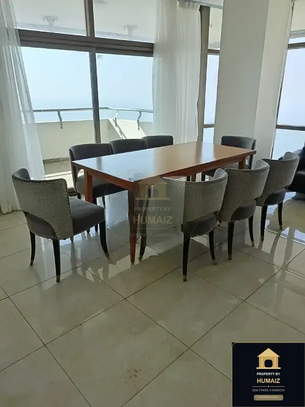 4-Bedroom Luxury Apartment (Sea Facing, 5 Bath, Suite 9) at Pearl Towers For Rent in DHA Phase 8 Karachi — Property by Humaiz Architectural Asset