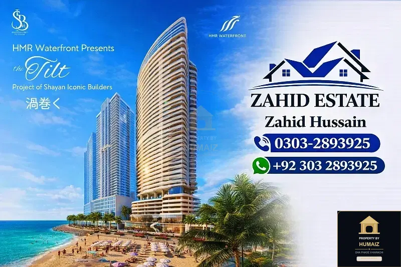 3-Bedroom Luxury Apartment (Sea Facing, 3 Bath, Suite 18) at HMR Waterfront For Sale in DHA Phase 8 Karachi — Photograph 3