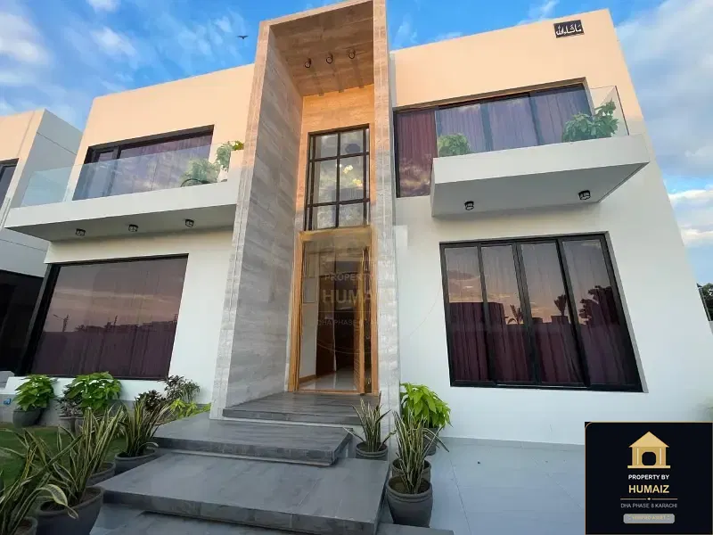 1,000 Sq. Yd. 11-Bedroom Luxury Villa (West Open, 7 Bath, Residence 1) in DHA Phase 8 For Sale in DHA Phase 8 Karachi — Property by Humaiz Architectural Asset