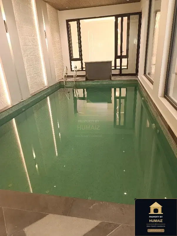 500 Sq. Yd. 5-Bedroom Luxury Villa (Private Pool, 6 Bath, Residence 6) at Creek Vistas For Sale in DHA Phase 8 Karachi — Photograph 12