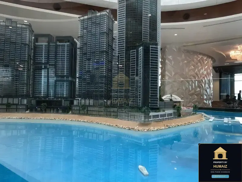 1-Bedroom Luxury Apartment (2 Bath, Suite 10) at HMR Waterfront For Sale in DHA Phase 8 Karachi — Photograph 5