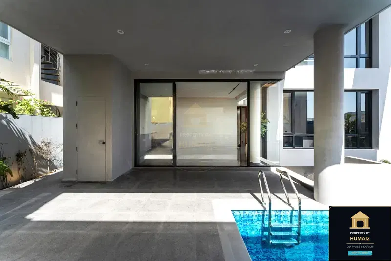 666 Sq. Yd. 6-Bedroom Luxury Villa (Private Pool, 7 Bath, Residence 4) in DHA Phase 8 For Sale in DHA Phase 8 Karachi — Property by Humaiz Architectural Asset