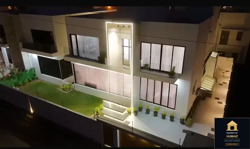 1,000 Sq. Yd. 11-Bedroom Luxury Villa (Private Pool, 7 Bath, Residence 2) in DHA Phase 8 For Sale in DHA Phase 8 Karachi — Property by Humaiz Architectural Asset