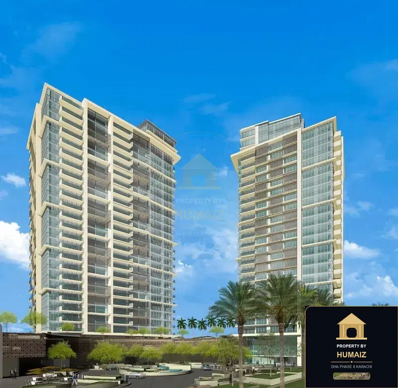 2-Bedroom Luxury Apartment (Private Pool, 2 Bath, Suite 14) at Reef Towers For Sale in DHA Phase 8 Karachi — Photograph 17
