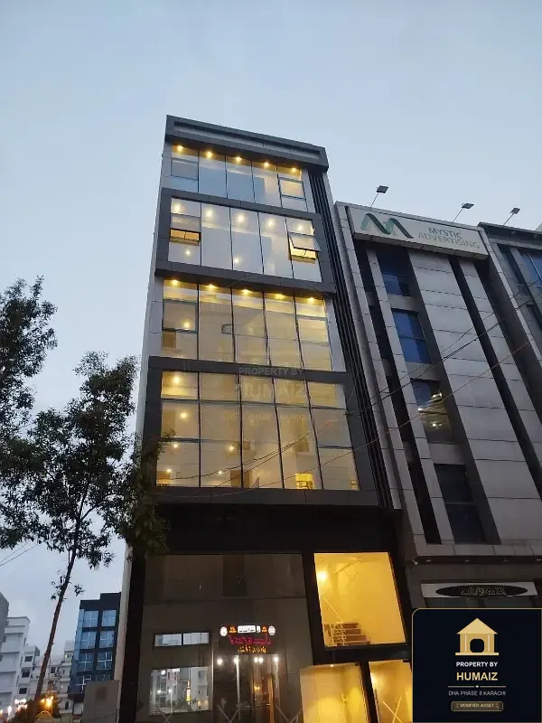 100 Sq. Yd. Commercial Building (Basement, Unit 16) on Al-Murtaza Commercial For Rent in DHA Phase 8 Karachi — Photograph 2
