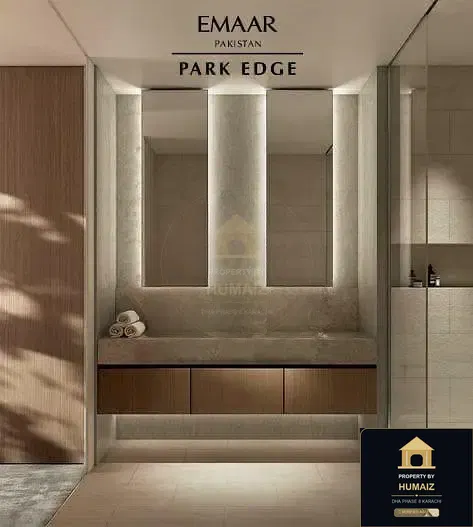 2-Bedroom Luxury Apartment (Private Pool, 3 Bath, Suite 2) at Park Edge For Sale in DHA Phase 8 Karachi — Photograph 11