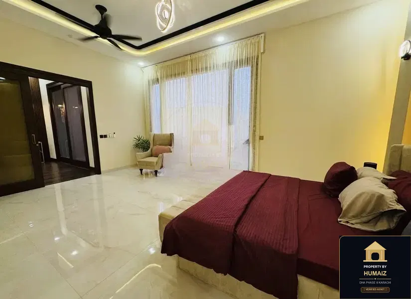 500 Sq. Yd. 6-Bedroom Luxury Villa (Private Pool, 6 Bath, Residence 4) at Creek Vistas For Sale in DHA Phase 8 Karachi — Photograph 13
