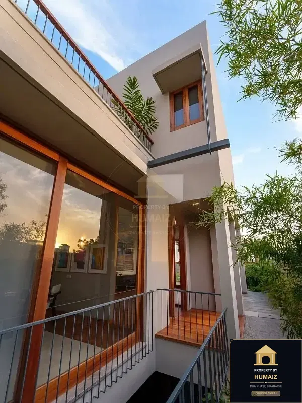 500 Sq. Yd. 5-Bedroom Luxury Villa (West Open, 6 Bath, Residence 23) in DHA Phase 8 For Sale in DHA Phase 8 Karachi — Property by Humaiz Architectural Asset
