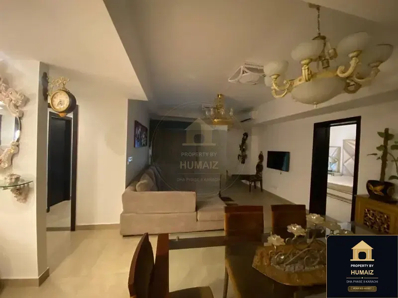 2-Bedroom Luxury Apartment (Sea Facing, 3 Bath, Suite 6) at Coral Towers For Rent in DHA Phase 8 Karachi — Photograph 9