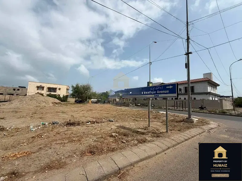 500 Sq. Yd. Residential Plot (West Open, Parcel 9) on Zulfiqar Commercial For Sale in DHA Phase 8 Karachi — Photograph 4
