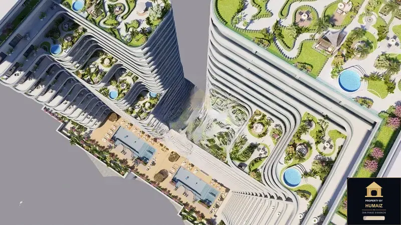 2-Bedroom Luxury Apartment (Sea Facing, 2 Bath, Suite 28) at HMR Waterfront For Sale in DHA Phase 8 Karachi — Photograph 32