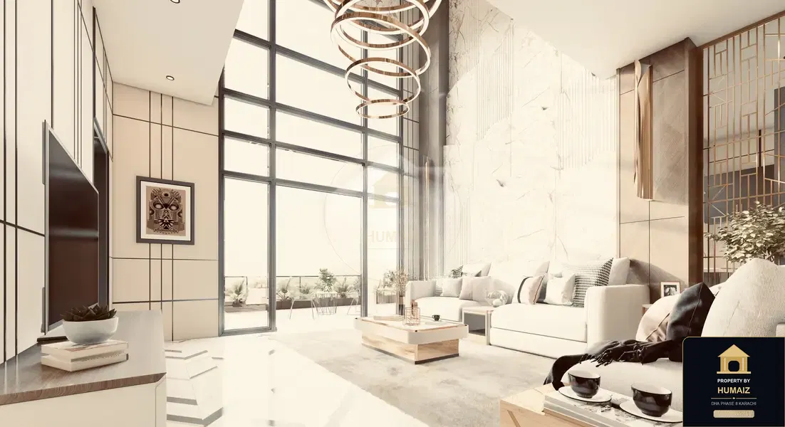 2-Bedroom Luxury Apartment (4 Bath, Suite 5) at HMR Waterfront For Sale in DHA Phase 8 Karachi — Photograph 9