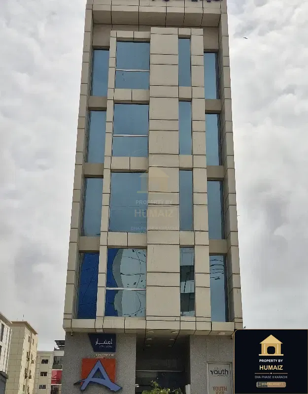 722 Sq. Yd. Commercial Building on Zulfiqar Commercial For Sale in DHA Phase 8 Karachi — Property by Humaiz Architectural Asset