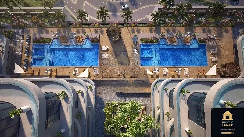 3-Bedroom Luxury Apartment (3 Bath, Suite 24) at HMR Waterfront For Sale in DHA Phase 8 Karachi — Photograph 34