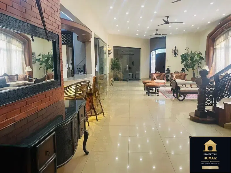 1,000 Sq. Yd. 6-Bedroom Luxury Villa (6 Bath, Residence 19) in DHA Phase 8 For Rent in DHA Phase 8 Karachi — Photograph 2