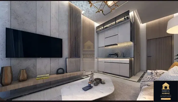 1-Bedroom Luxury Apartment (1 Bath, Suite 21) at Tower A For Sale in DHA Phase 8 Karachi — Photograph 5