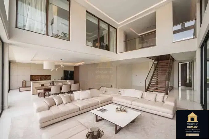 2,000 Sq. Yd. 8-Bedroom Luxury Villa (Private Pool, 6 Bath, Residence 1) in Zone A For Sale in DHA Phase 8 Karachi — Property by Humaiz Architectural Asset