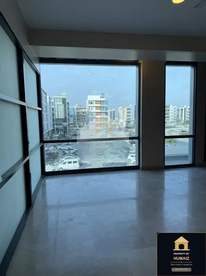 244 Sq. Yd. Corporate Office Space (Unit 2) on Al-Murtaza Commercial For Rent in DHA Phase 8 Karachi — Property by Humaiz Architectural Asset