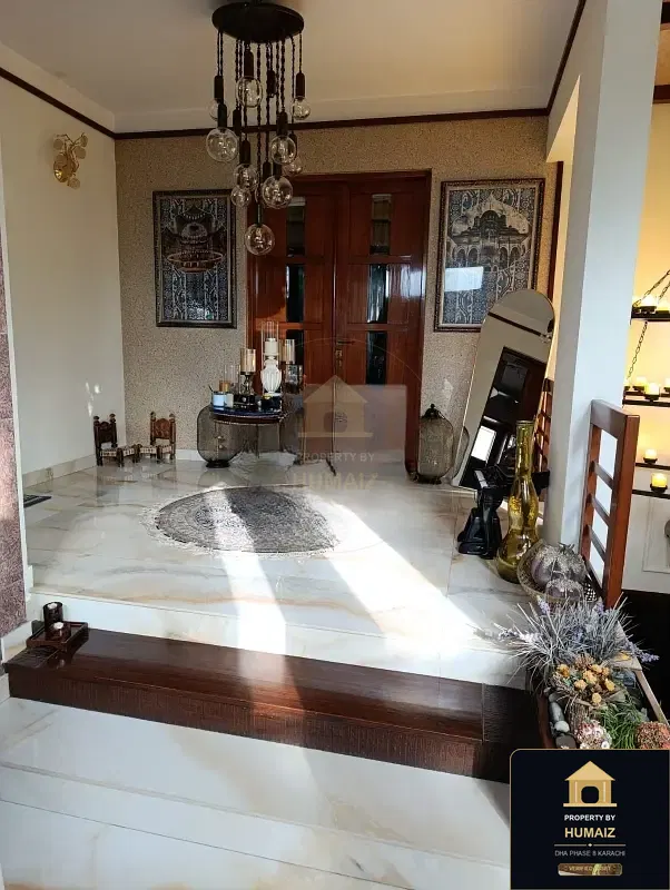 500 Sq. Yd. 6-Bedroom Luxury Villa (Basement, 6 Bath, Residence 5) in Zone A For Sale in DHA Phase 8 Karachi — Photograph 4