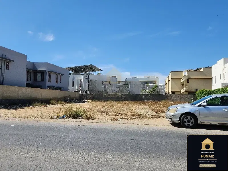 1,000 Sq. Yd. Residential Plot (Parcel 1) in Khayaban-e-Shujaat For Sale in DHA Phase 8 Karachi — Property by Humaiz Architectural Asset