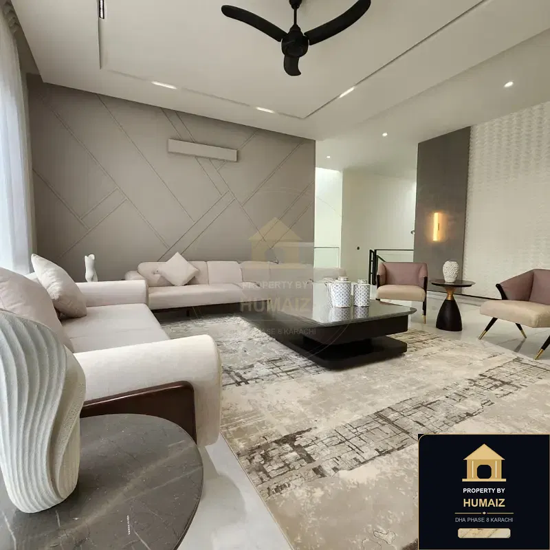 1,000 Sq. Yd. 6-Bedroom Luxury Villa (Private Pool, 6 Bath, Residence 1) in Zone B For Sale in DHA Phase 8 Karachi — Photograph 10
