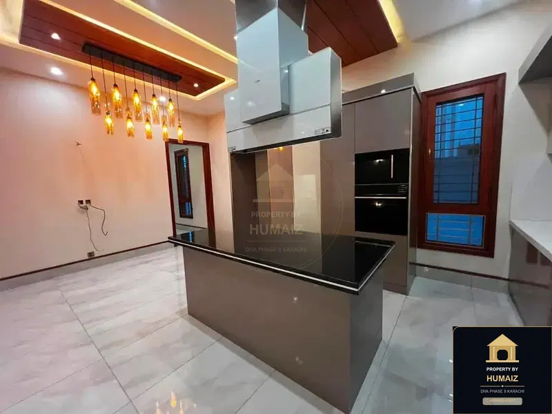 500 Sq. Yd. 5-Bedroom Luxury Villa (West Open, 6 Bath, Residence 1) on Qasim Street For Sale in DHA Phase 8 Karachi — Property by Humaiz Architectural Asset