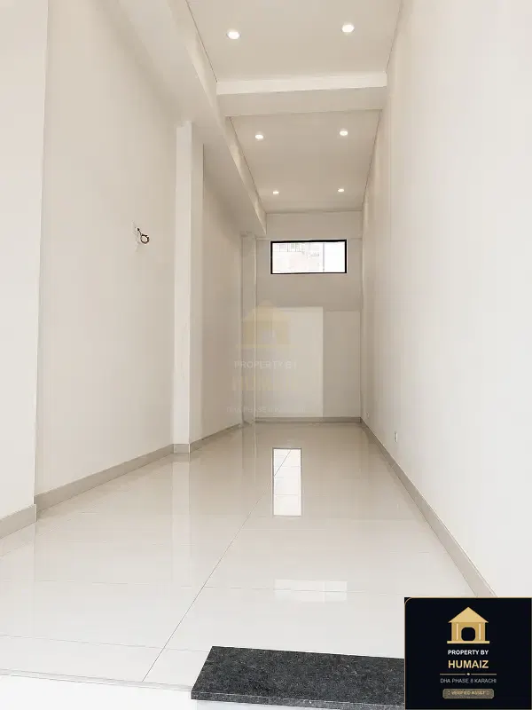 50 Sq. Yd. Commercial Retail Shop (Basement, Unit 2) on Al-Murtaza Commercial For Rent in DHA Phase 8 Karachi — Photograph 3