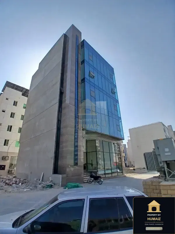 200 Sq. Yd. Commercial Building (Basement, Unit 18) on Al-Murtaza Commercial For Rent in DHA Phase 8 Karachi — Property by Humaiz Architectural Asset