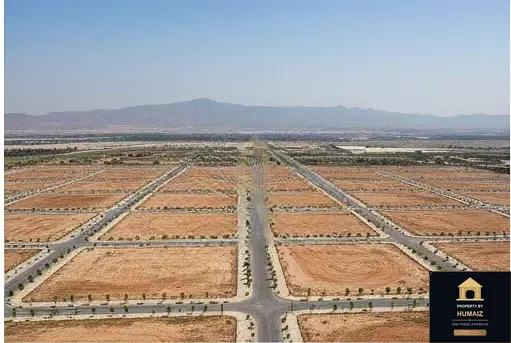 1,000 Sq. Yd. Residential Plot (Corner, Parcel 16) in Zone A For Sale in DHA Phase 8 Karachi — Property by Humaiz Architectural Asset
