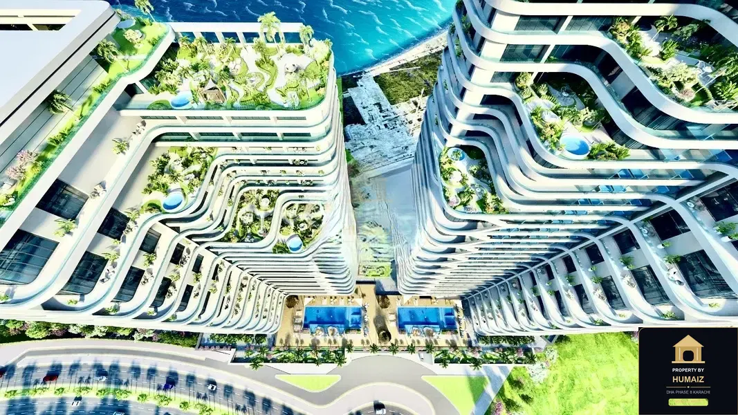 3-Bedroom Luxury Apartment (Corner, 5 Bath, Suite 8) at HMR Waterfront For Sale in DHA Phase 8 Karachi — Photograph 25