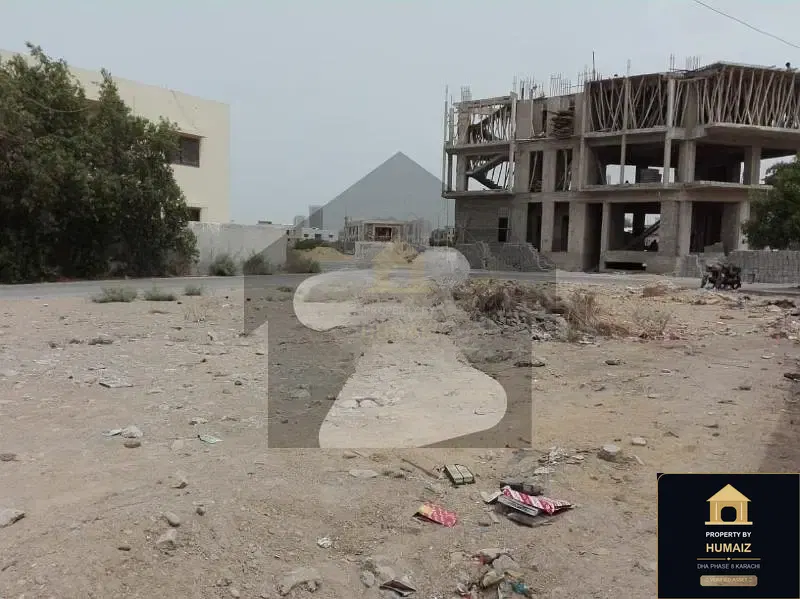 500 Sq. Yd. Residential Plot (West Open, Parcel 30) in Zone D For Sale in DHA Phase 8 Karachi — Property by Humaiz Architectural Asset