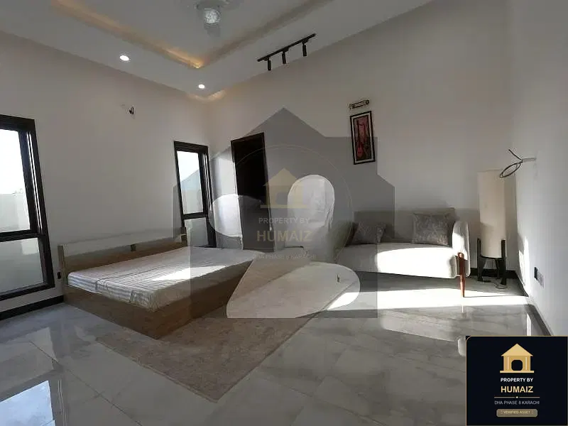 500 Sq. Yd. 6-Bedroom Luxury Villa (West Open, 6 Bath, Residence 8) in Khayaban-e-Shujaat For Sale in DHA Phase 8 Karachi — Photograph 2
