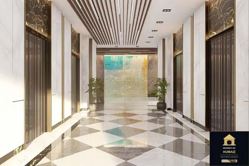 2-Bedroom Luxury Apartment (Sea Facing, 2 Bath, Suite 1) at Tower A For Sale in DHA Phase 8 Karachi — Photograph 9