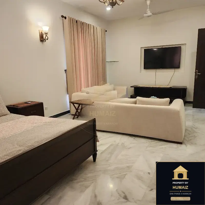 500 Sq. Yd. 6-Bedroom Luxury Villa (West Open, 6 Bath, Residence 5) in Zone B For Sale in DHA Phase 8 Karachi — Photograph 7