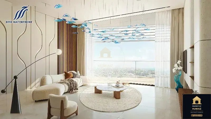 2-Bedroom Luxury Apartment (Sea Facing, 2 Bath, Suite 22) at HMR Waterfront For Sale in DHA Phase 8 Karachi — Photograph 7