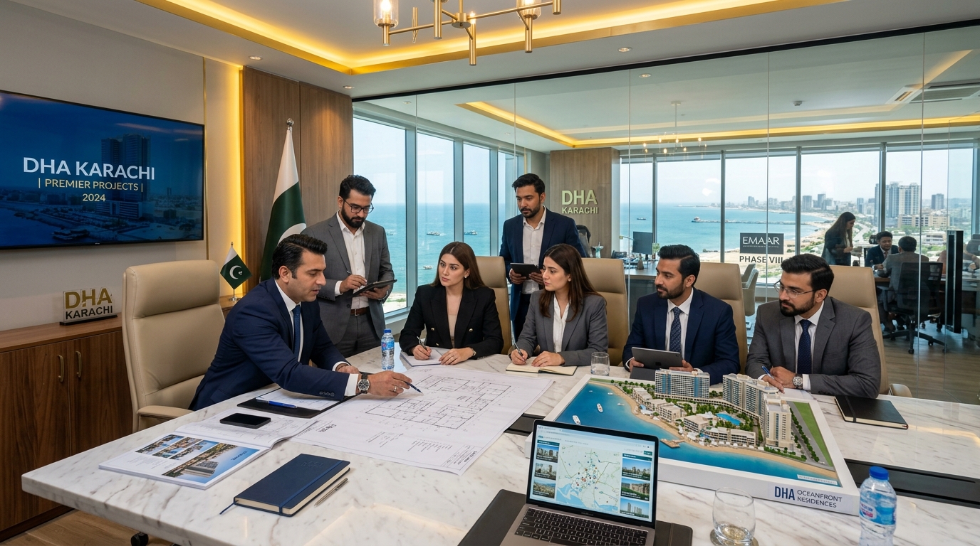 Property by Humaiz Executive Team in Karachi Workspace Office